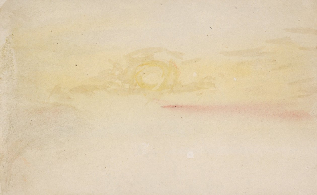 Le carnet de croquis du canal - Joseph Mallord William Turner