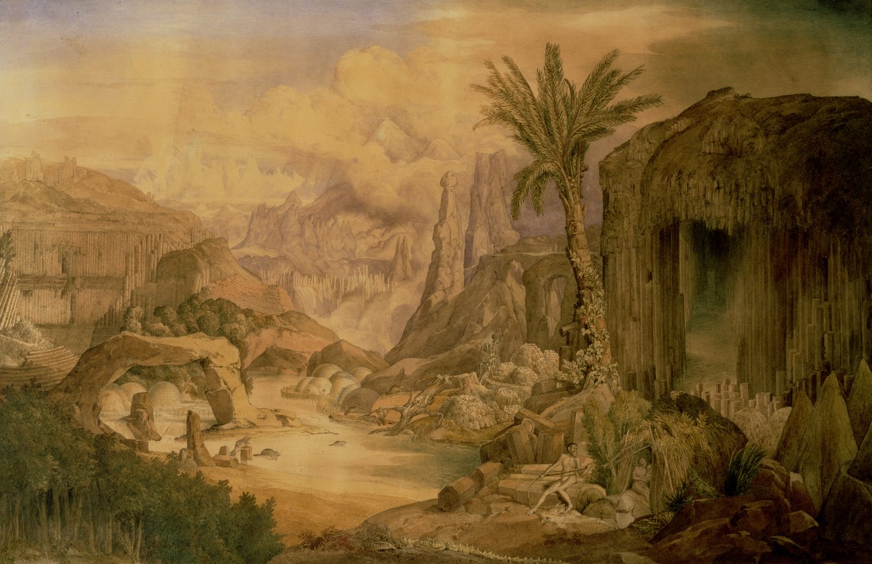 Architecture : Son modèle naturel, vers 1838 - Joseph Michael Gandy