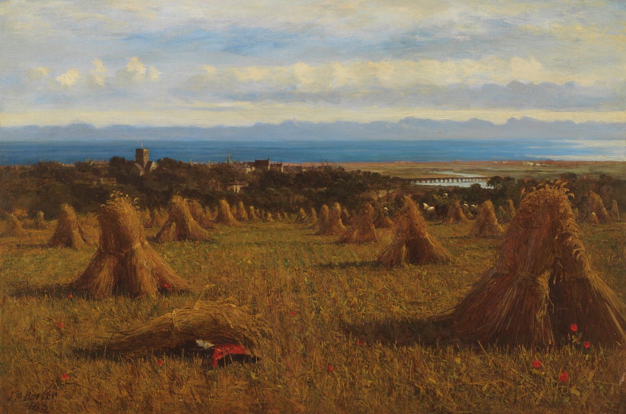 Gerbes de maïs, Berwick Beyond, 1888 - Joseph Moseley Barber