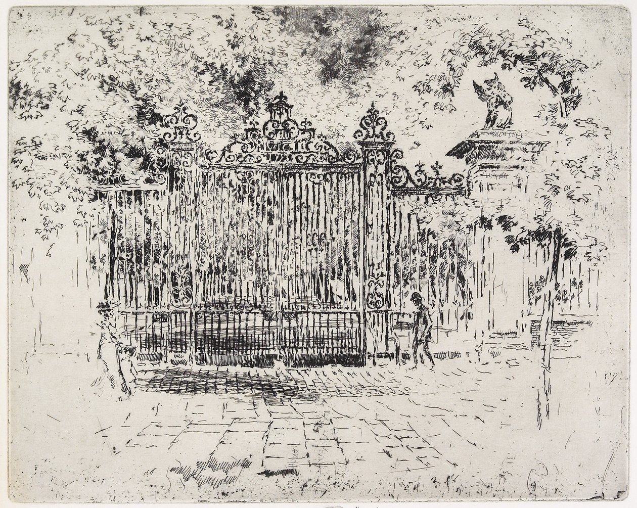 La porte, Grey
