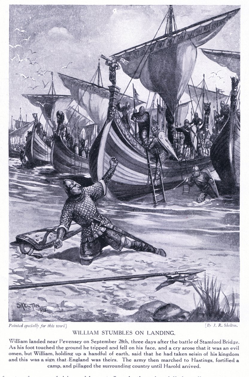 William trébuche en atterrissant, années 1920 - Joseph Ratcliffe Skelton