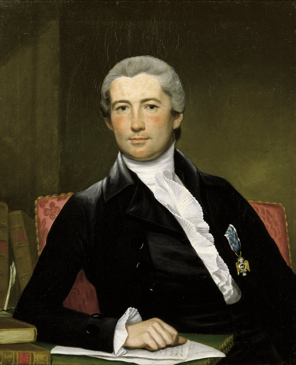 Portrait du général Giles - Joseph Wright of Derby