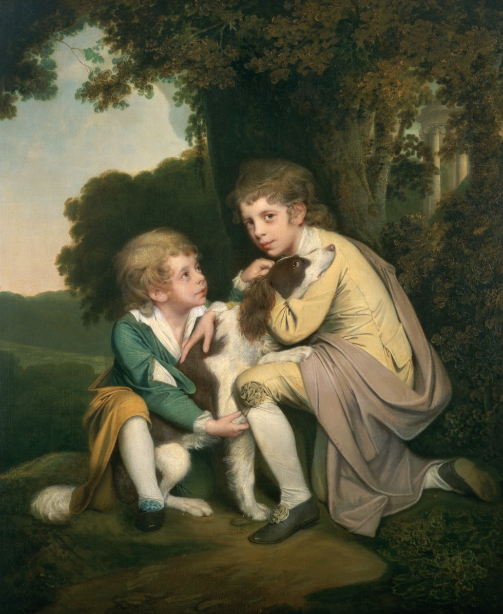 Thomas et Joseph Pickford enfants, vers 1777-9 - Joseph Wright of Derby