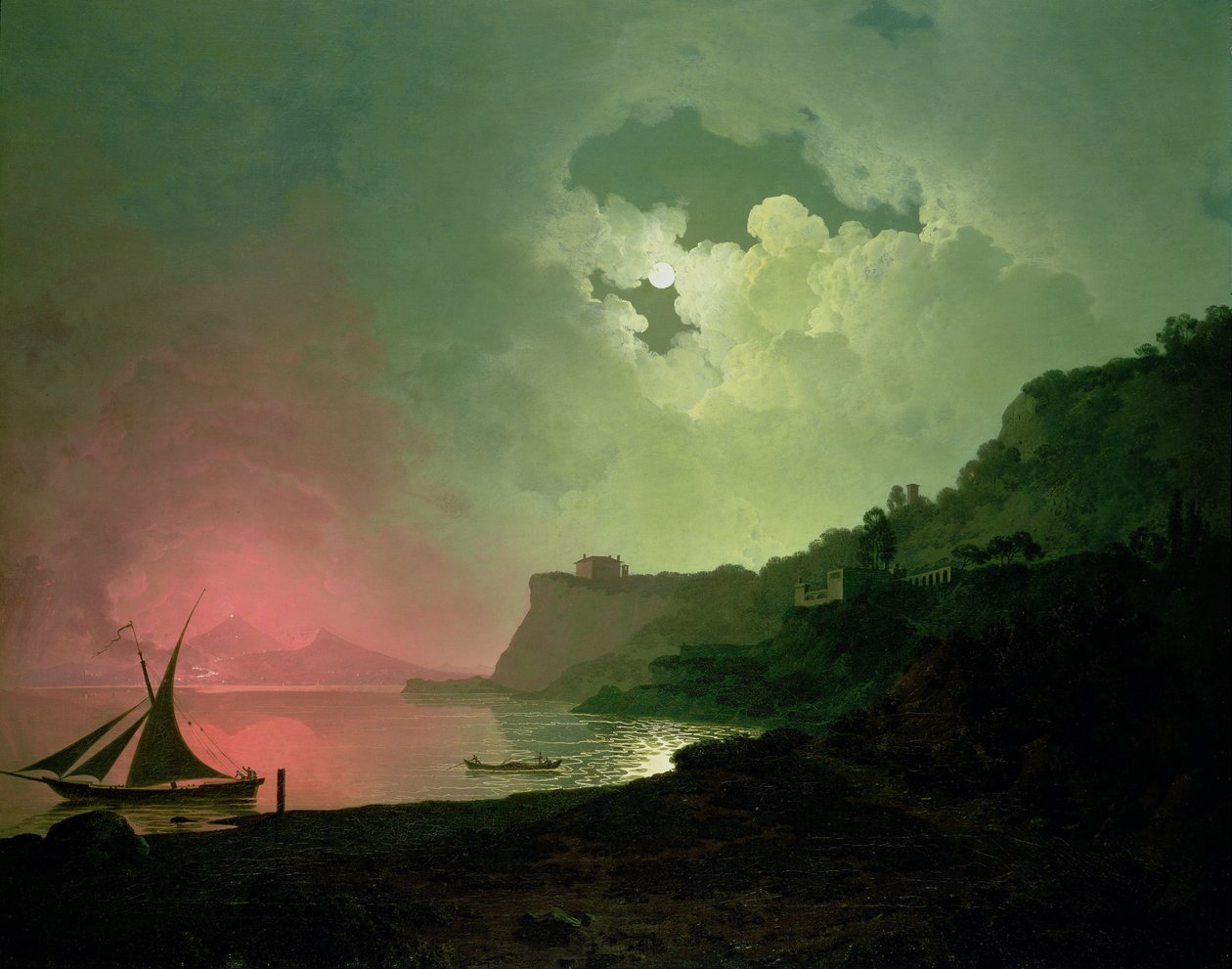 Vésuve - Joseph Wright of Derby