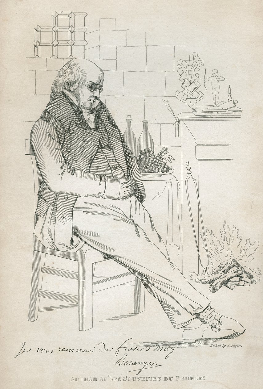 Pierre-Jean de Béranger (1780-1857) - Joseph Yeager
