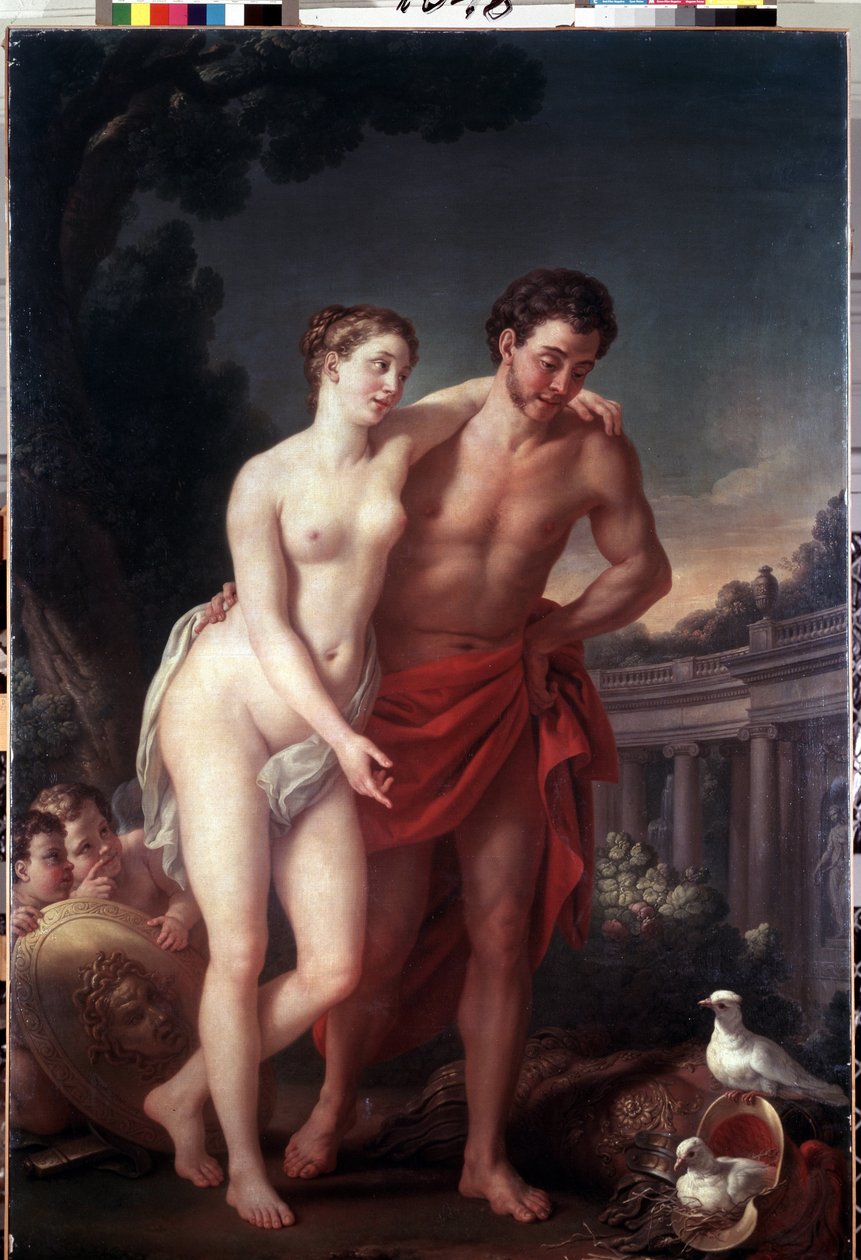 Vénus et Mars - Joseph Marie the Elder Vien