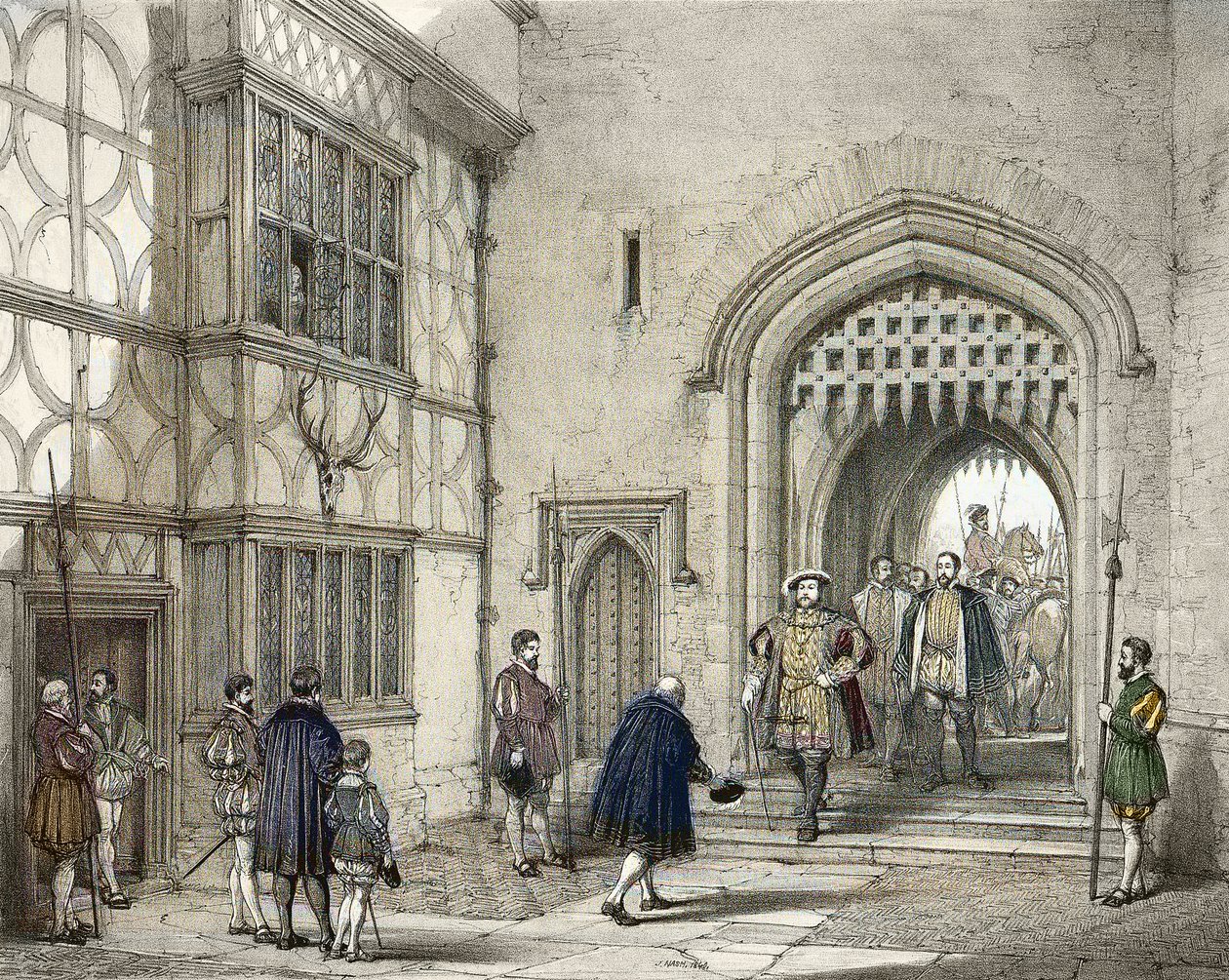 Henri VIII (1491-1547) au château de Hever dans le Kent, d