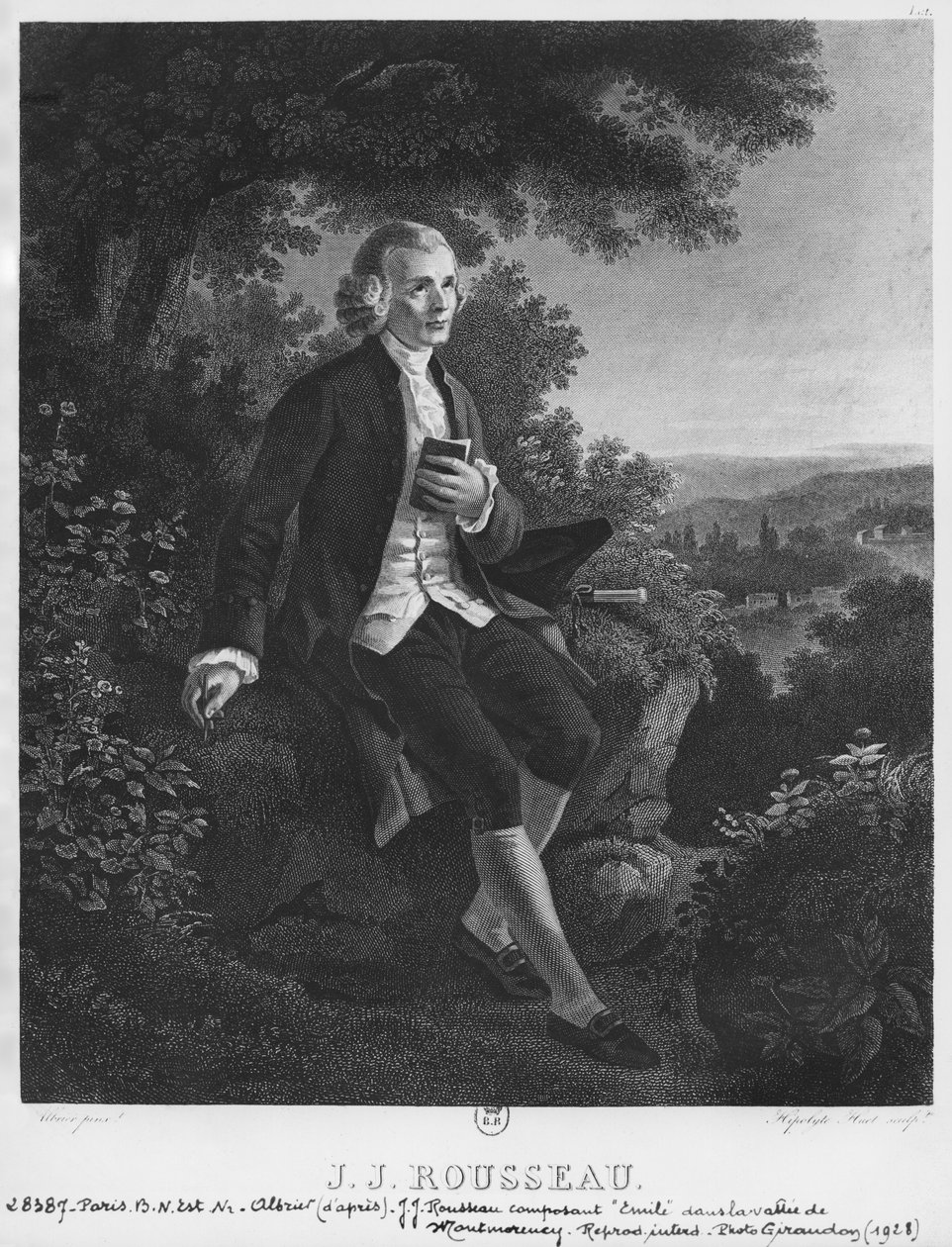 Jean-Jacques Rousseau composant 