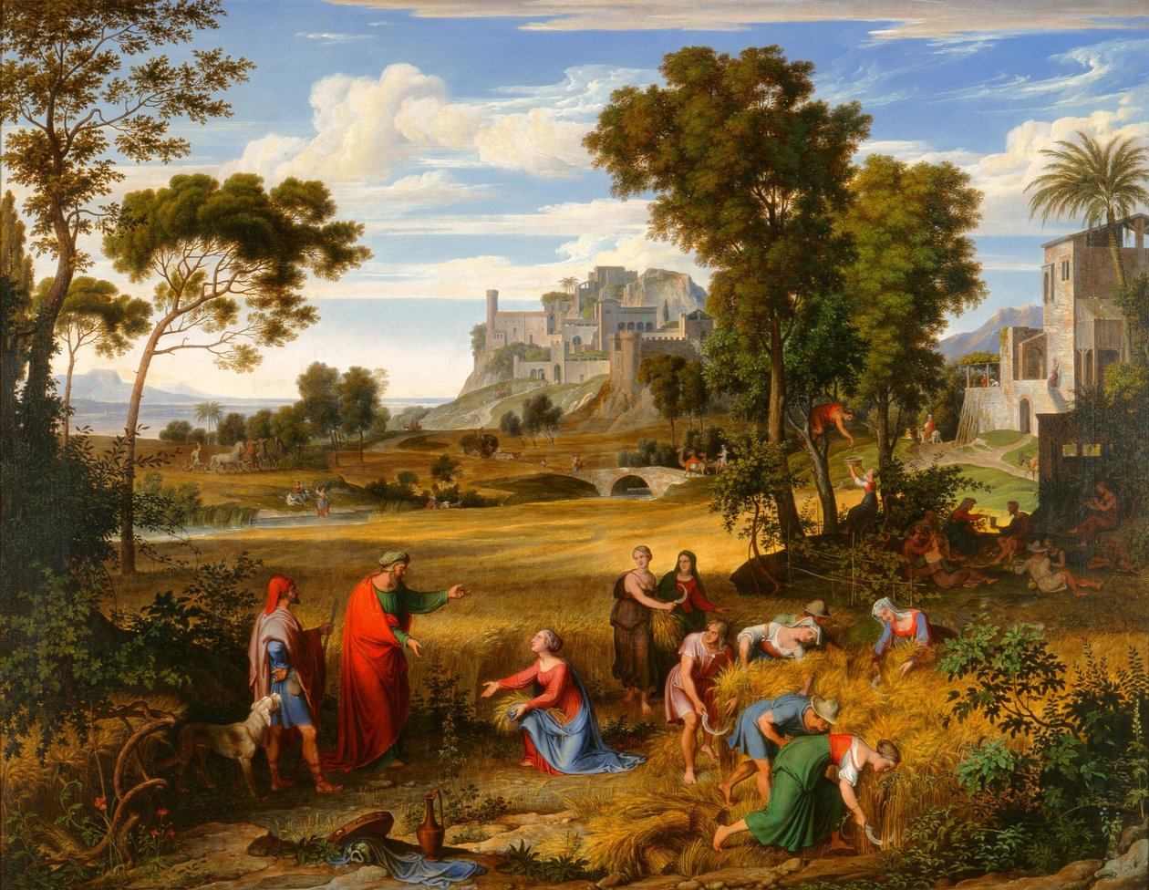 Paysage avec Ruth et Boaz - Joseph Anton Koch