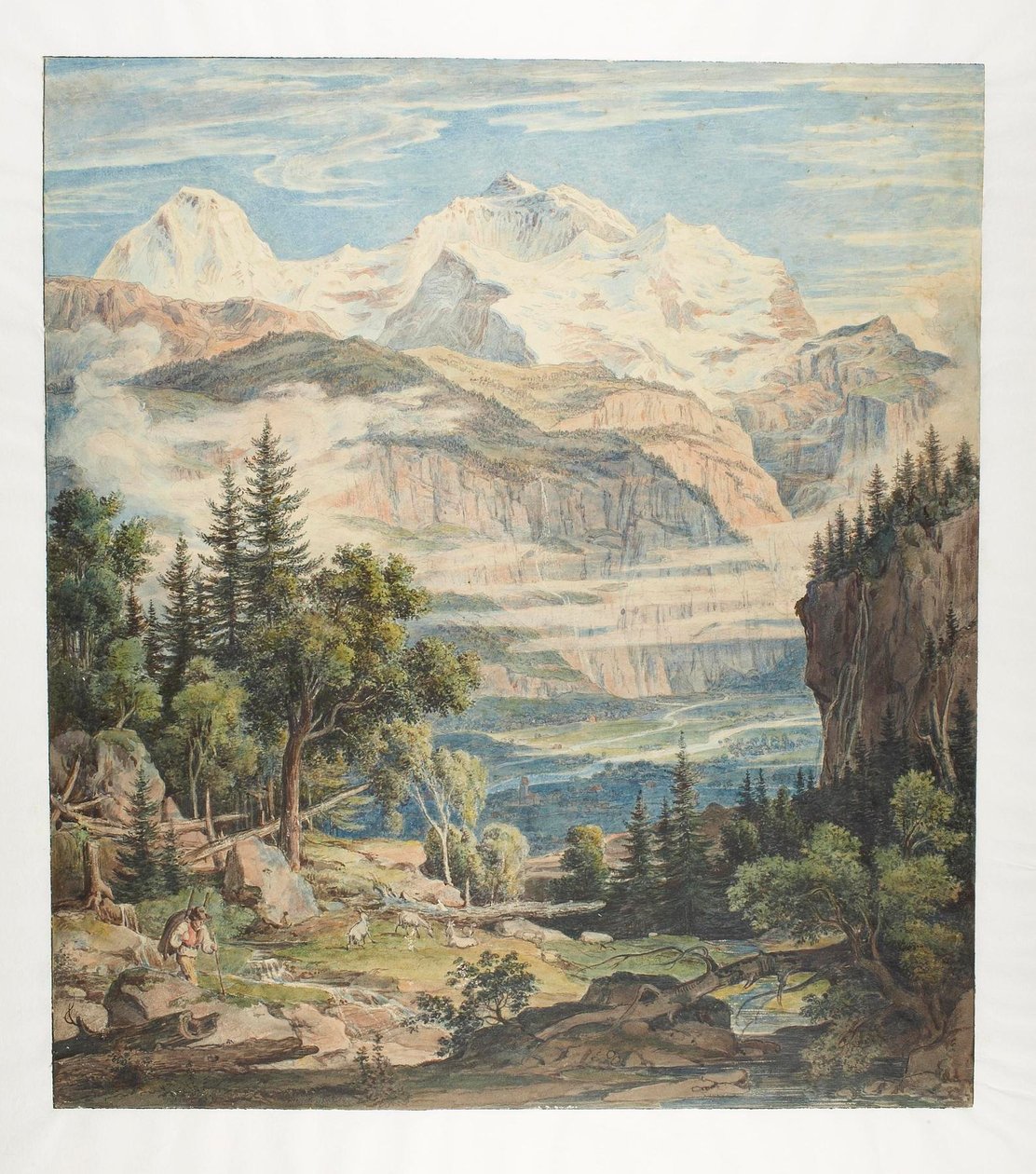 Paysage suisse - Joseph Anton Koch