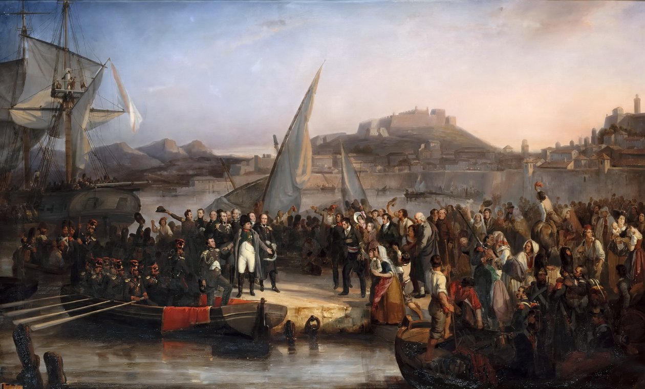 Napoléon quittant l