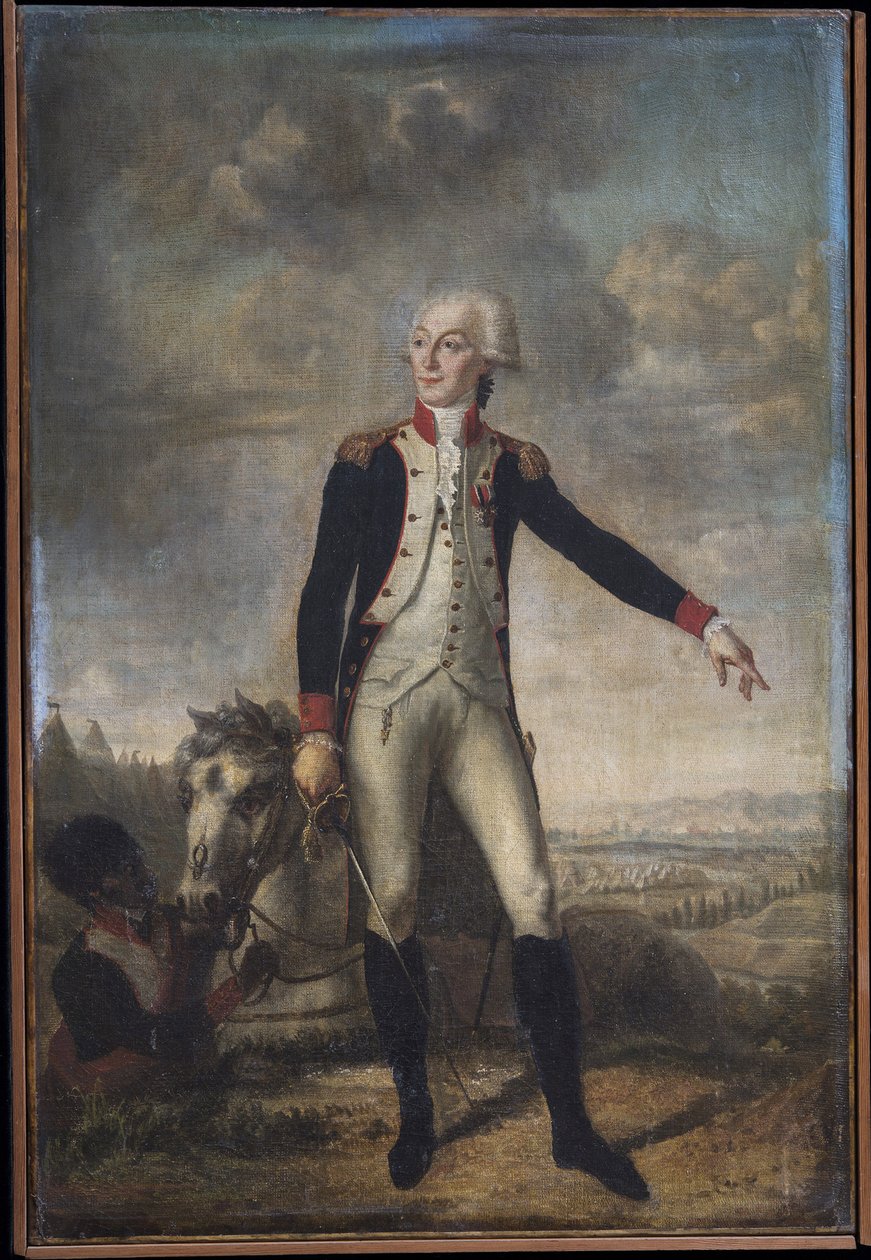 Portrait de Gilbert Motier le Marquis de La Fayette (1757-1834) - Joseph Boze