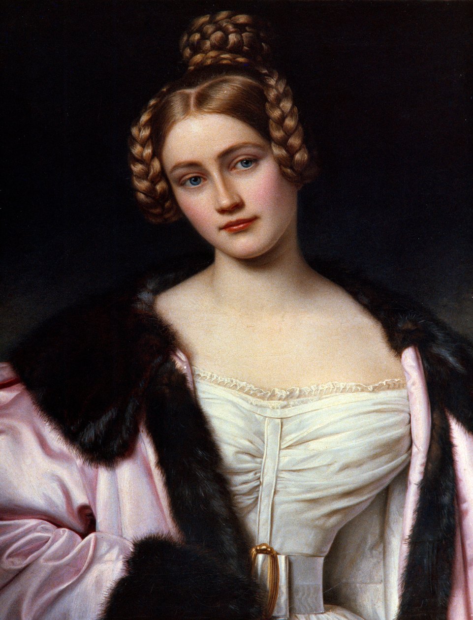 Portrait de Caroline Grafin - Joseph Carl Stieler