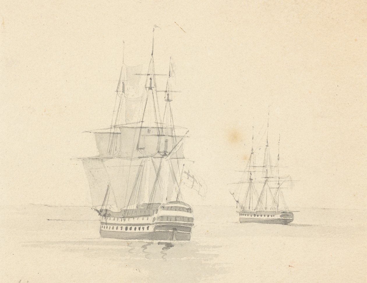 Frégate et Corvette, Poupe en Avant - Joseph Cartwright