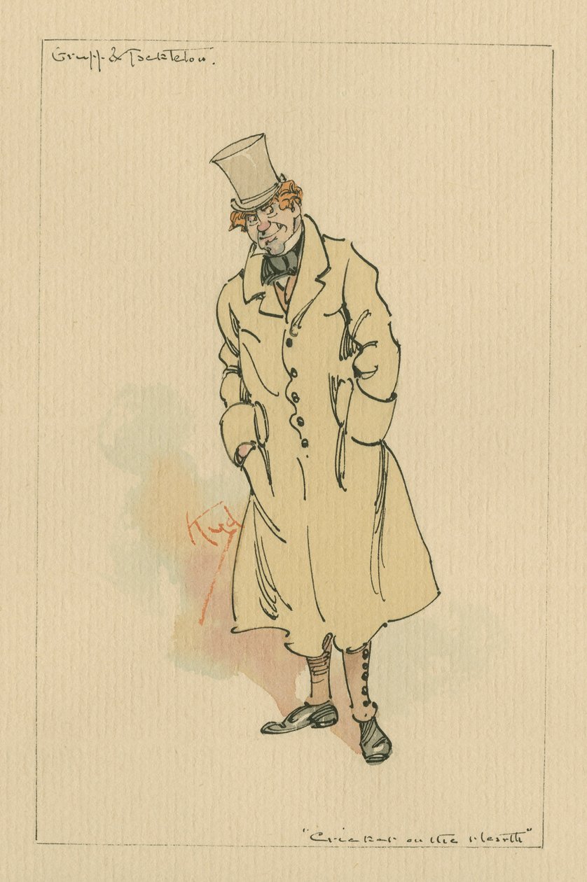 Gruff et Tackleton - Le Grillon du Foyer, c.1920s - Joseph Clayton Clarke