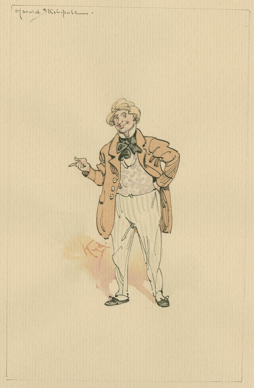 Harold Skimpole, vers 1920 - Joseph Clayton Clarke