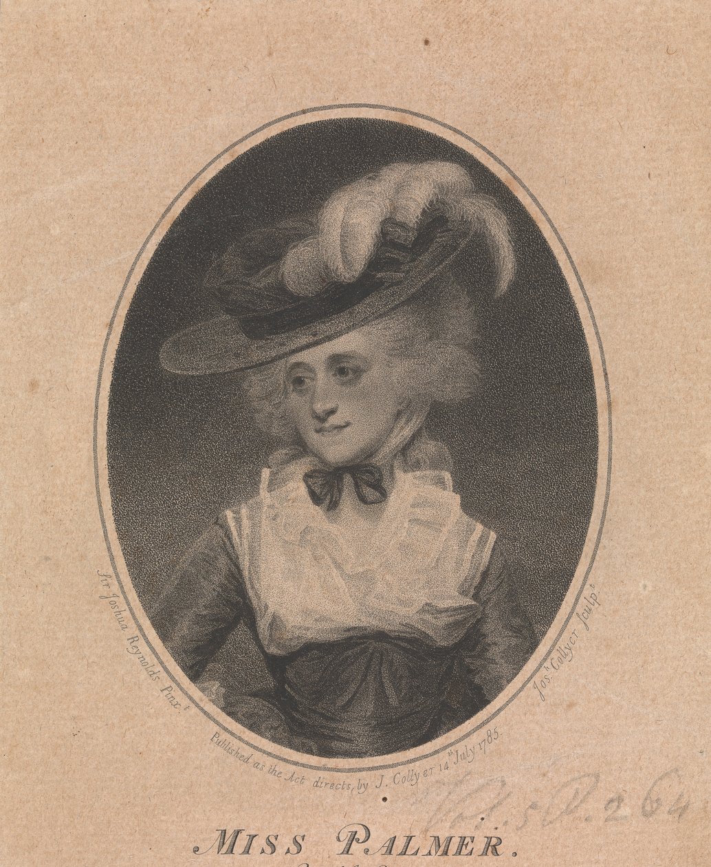Mademoiselle Mary Palmer - Joseph Collyer