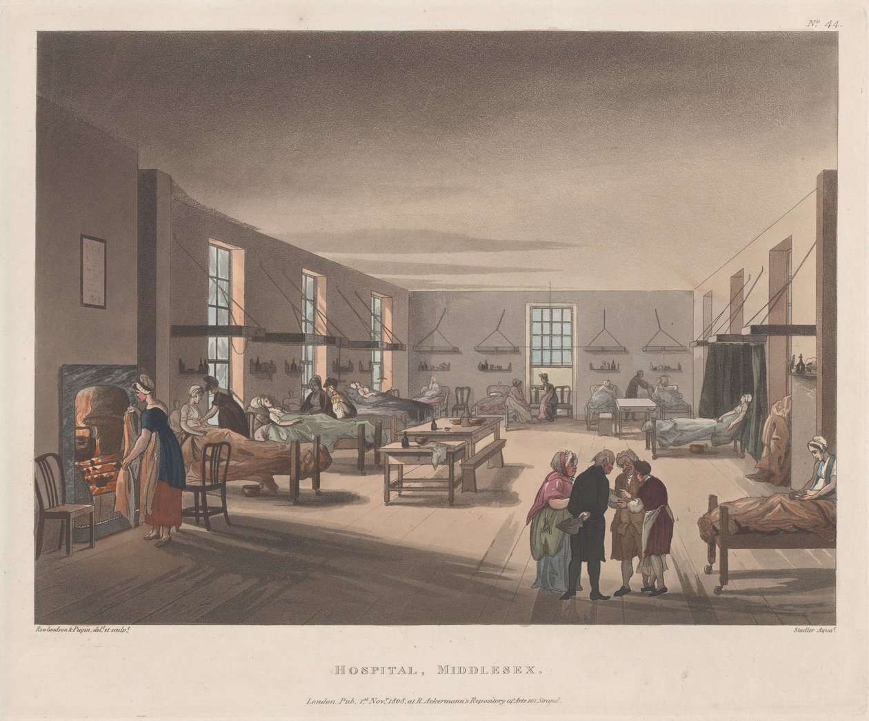 Hôpital, Middlesex, 1er avril 1809 - Joseph Constantine Stadler