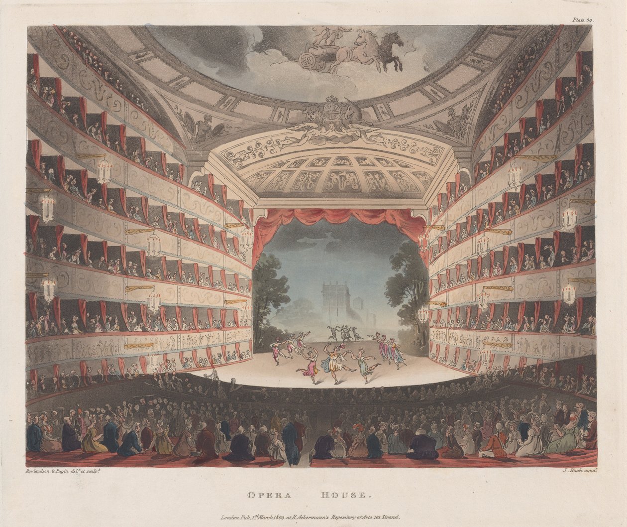 Opéra, 1er mars 1809 - Joseph Constantine Stadler