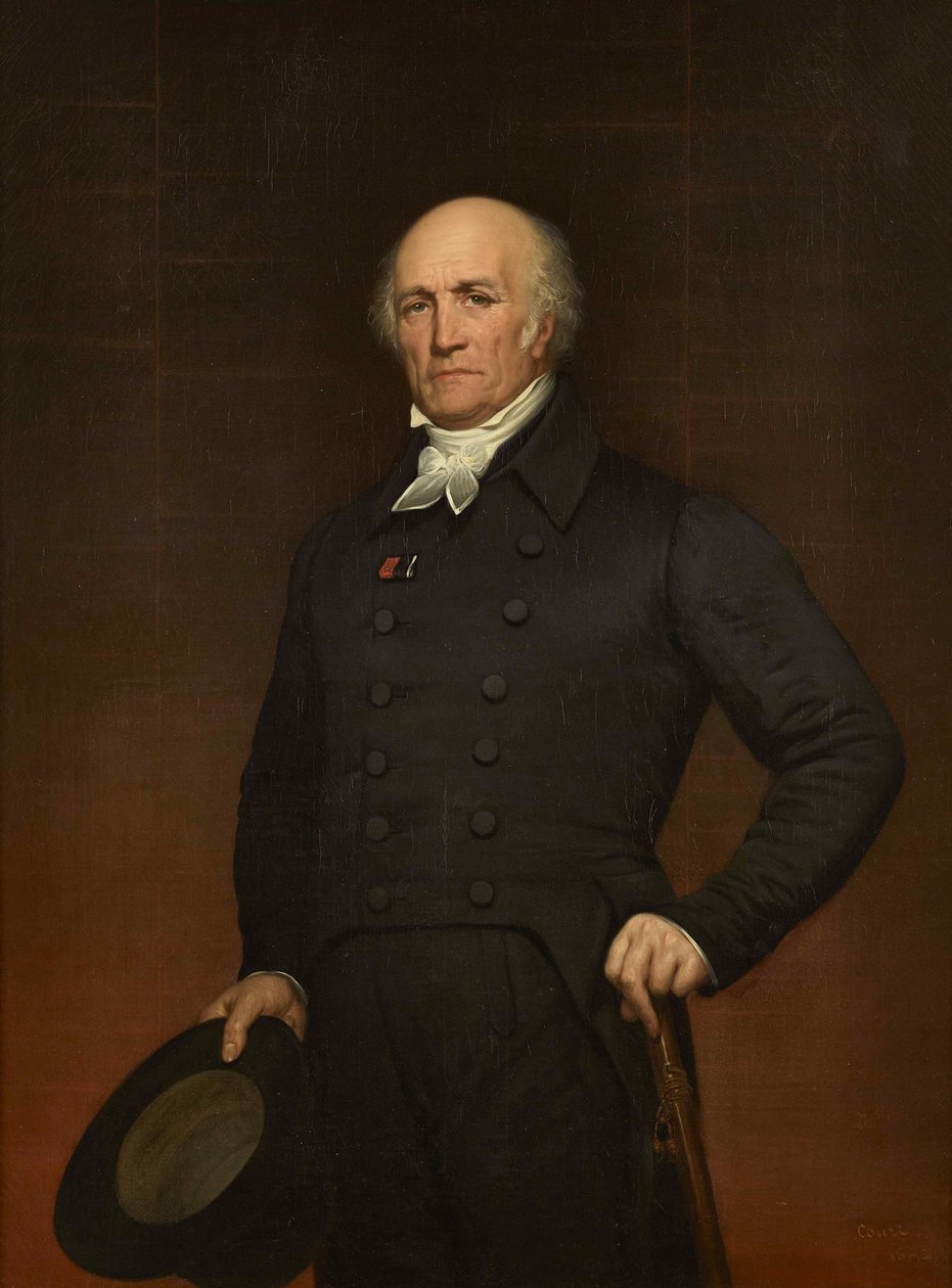 Portrait de Pierre François Léonard Fontaine - Joseph Desire Court