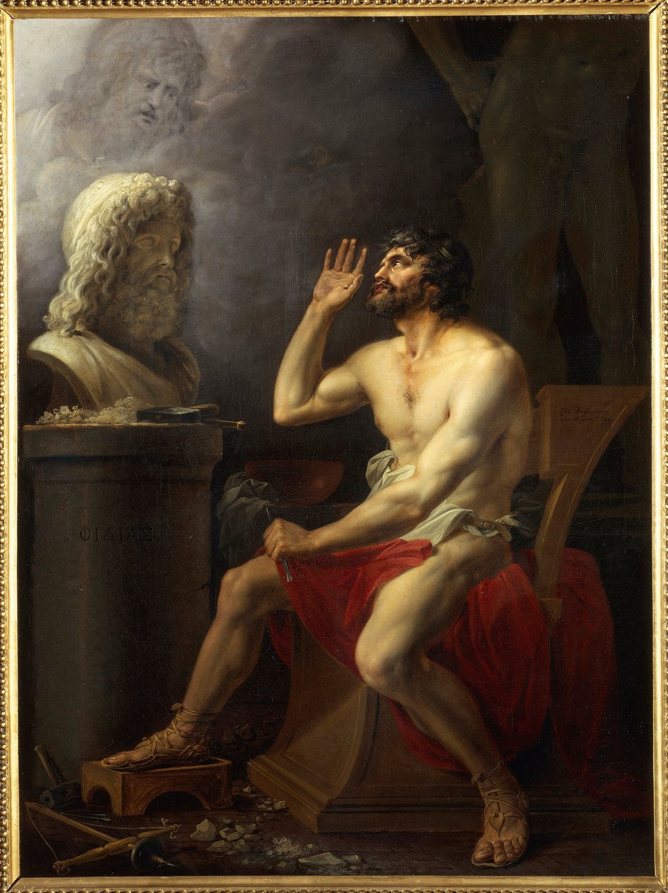 Le sculpteur grec Phidias - Joseph Dorffmeister