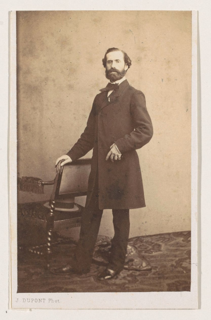 Portrait du peintre Joseph Bellemans, en pied (L