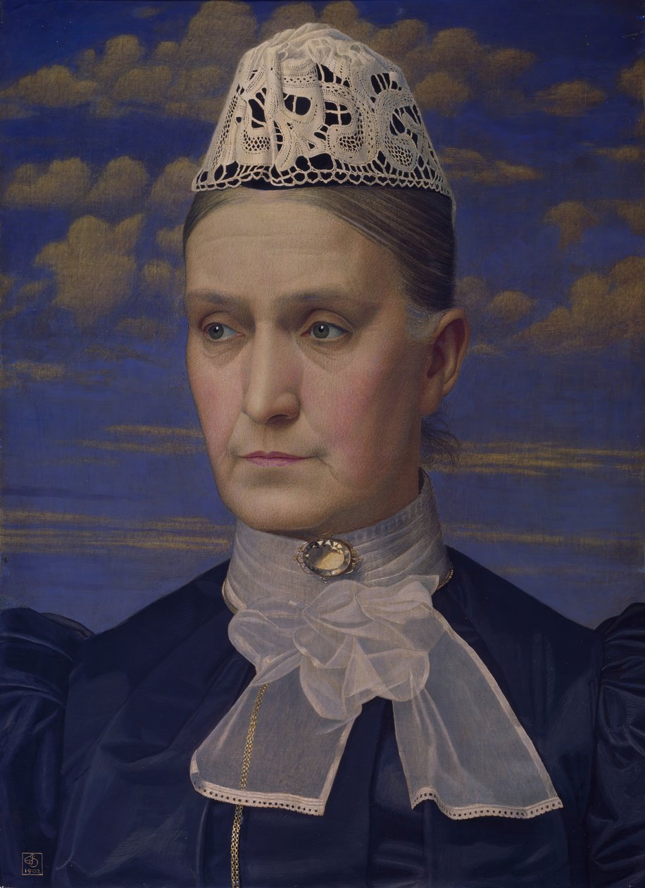 Portrait de la mère de l