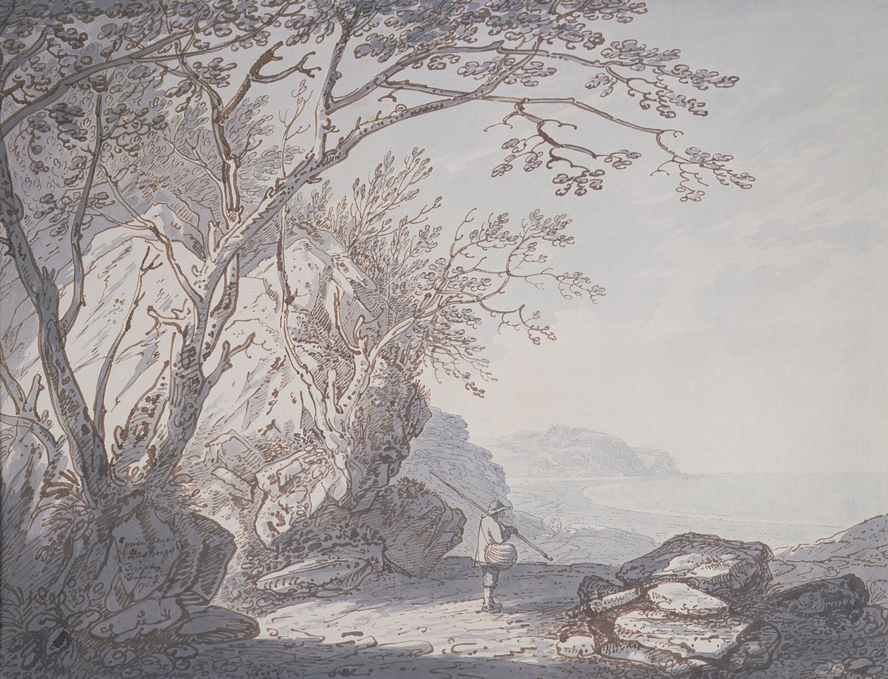 Vue près de Hastings, Sussex - Joseph Farington