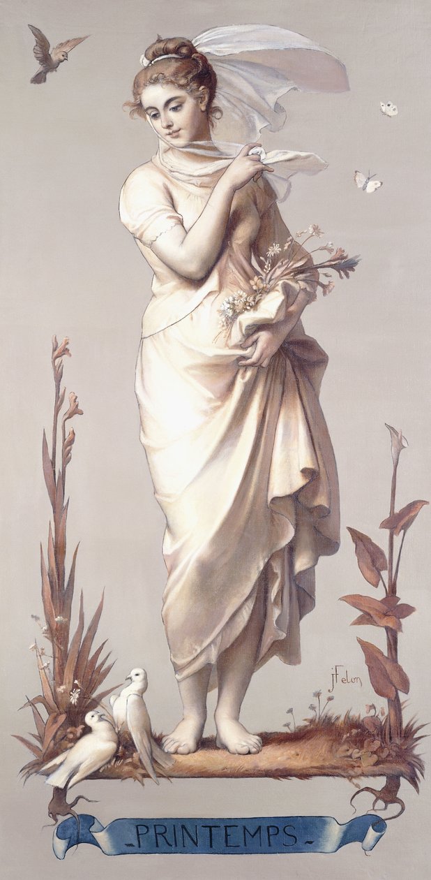 Les Quatre Saisons - Printemps, 1873-74 - Joseph Felon