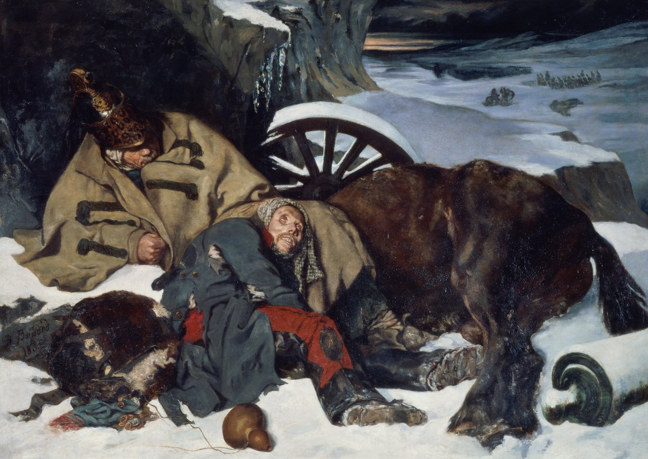 Scène de la retraite de Russie - Joseph Fernand Boissard de Boisdenier