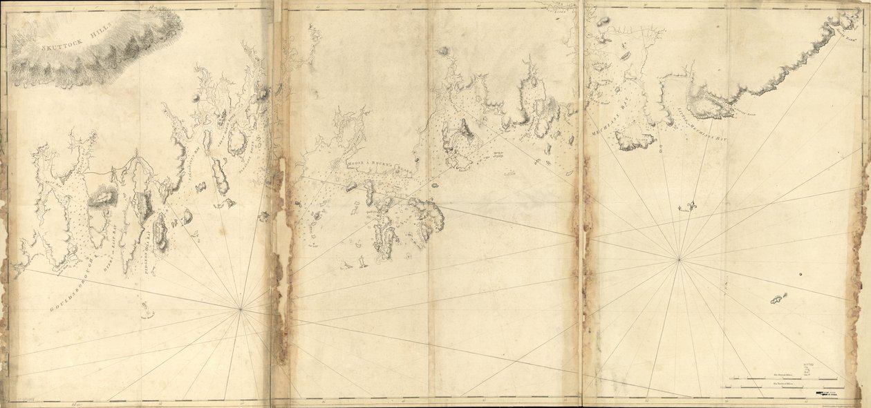 (Côte du Maine de Moose Cove à Gouldsboro Bay. LOC 77692978 - Joseph Frederick Barres