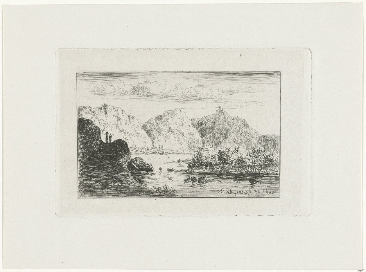 Paysage de montagne - Joseph Hartogensis