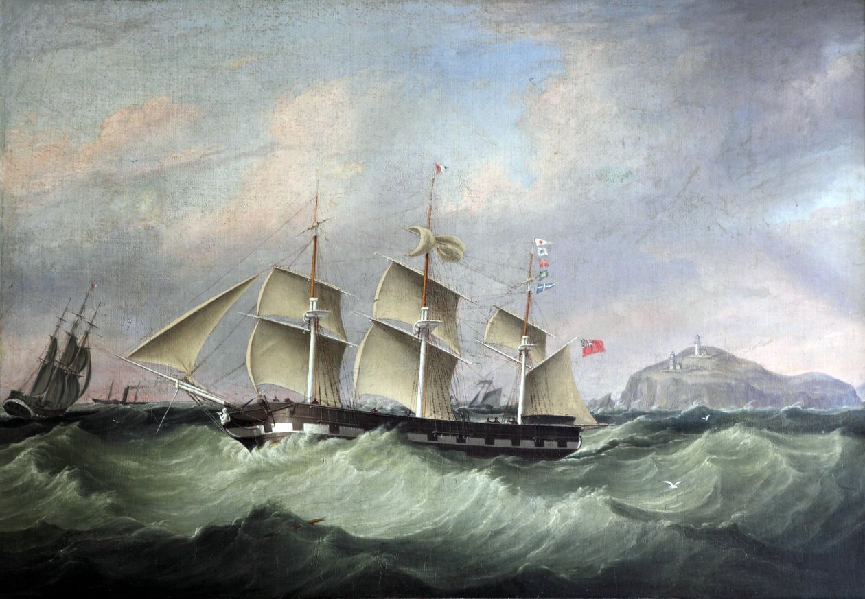 Le Charlotte au large de l