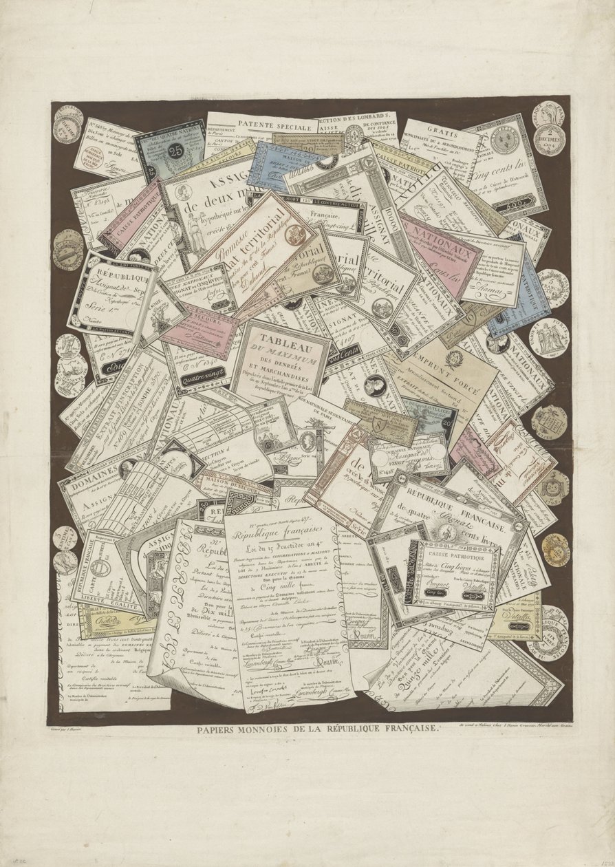 Papier-monnaie français - Joseph Hunin