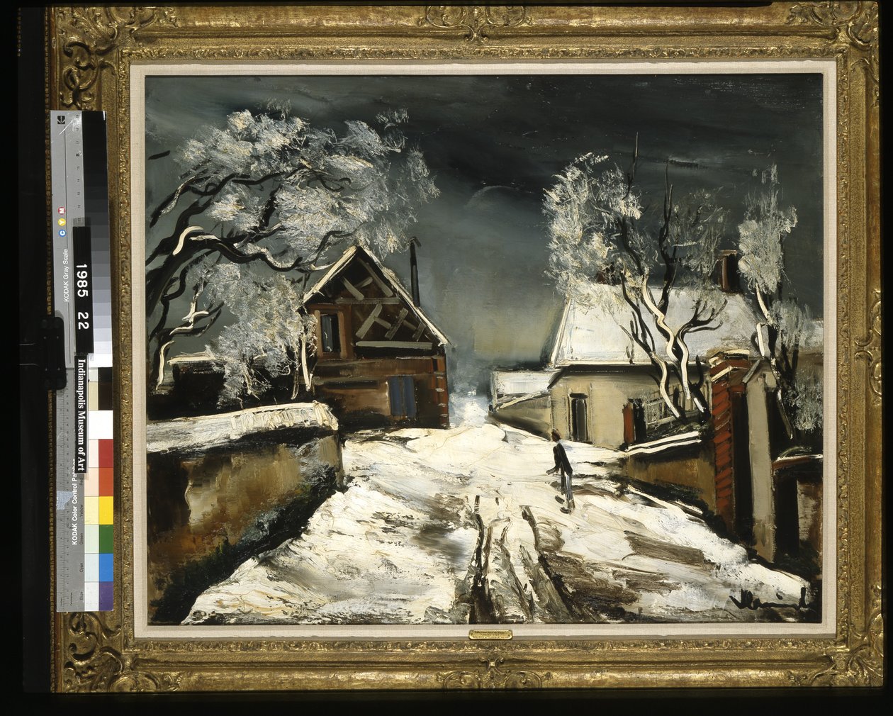 Maisons sous la neige - Joseph Jacob Plenck