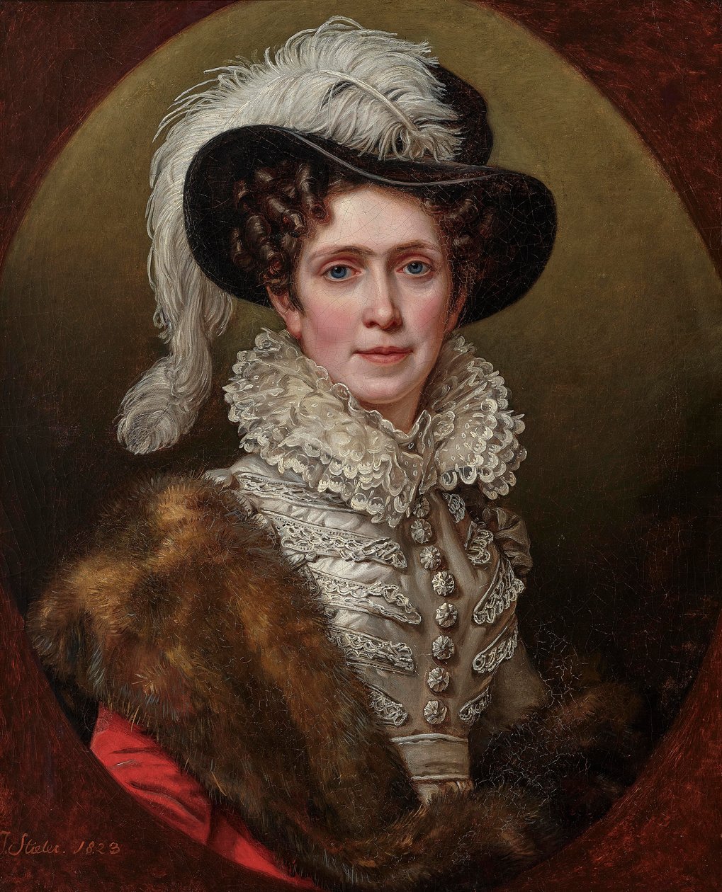 Caroline de Bade, Reine de Bavière - Joseph Carl Stieler