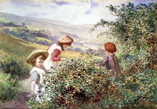 Les cueilleurs de mûres - Joseph Kirkpatrick