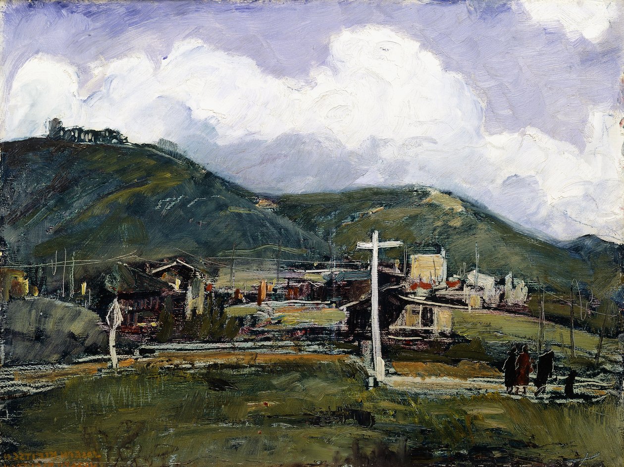 Jour de pluie, Laguna - Joseph Kleitsch