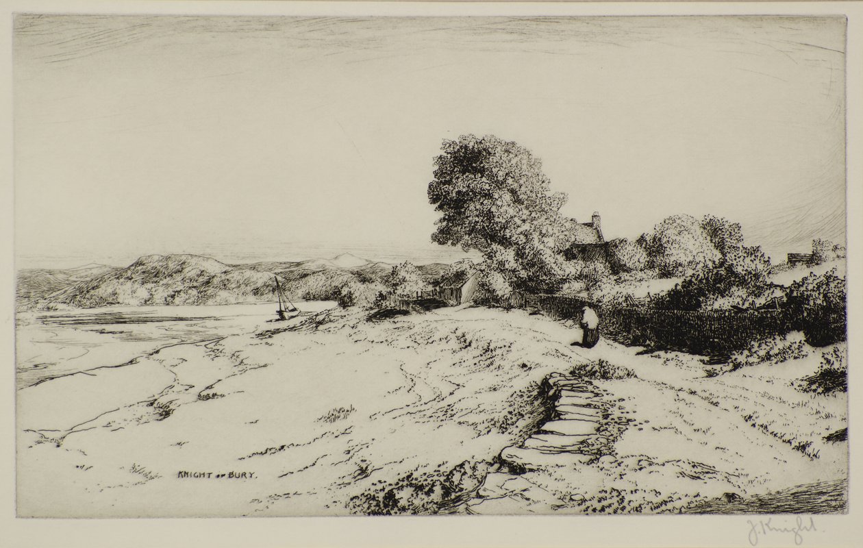 Un estuaire gallois - Joseph Knight