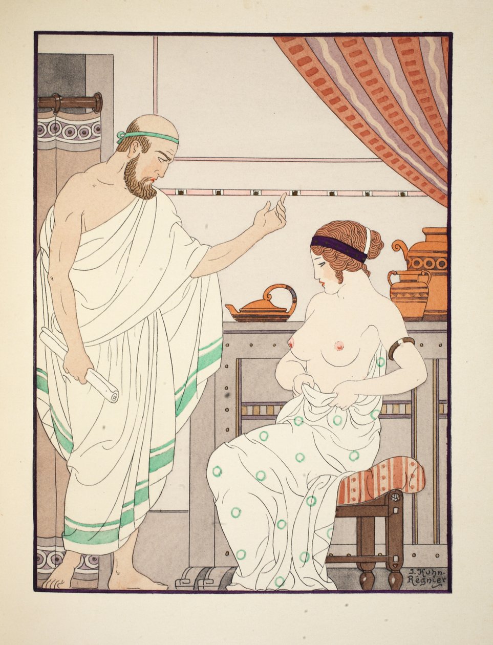 Examen physique, illustration de 