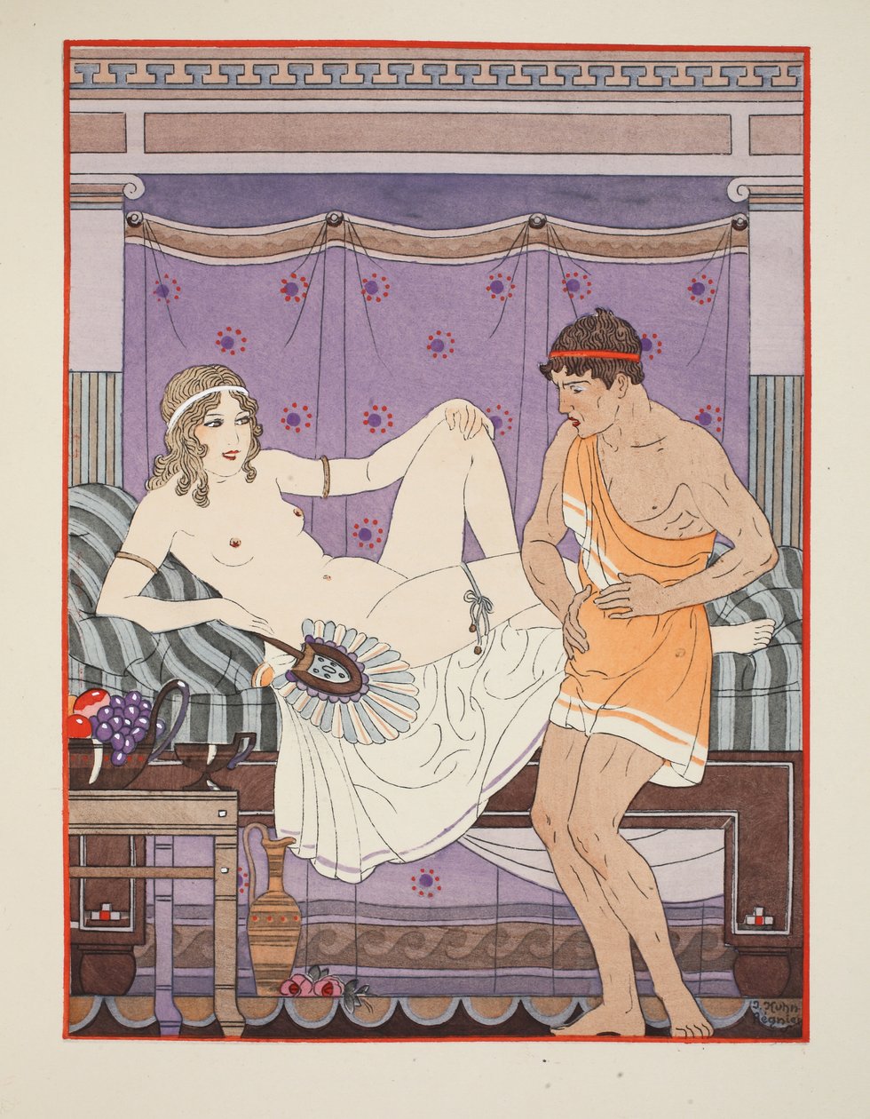 Mal de ventre, illustration de 
