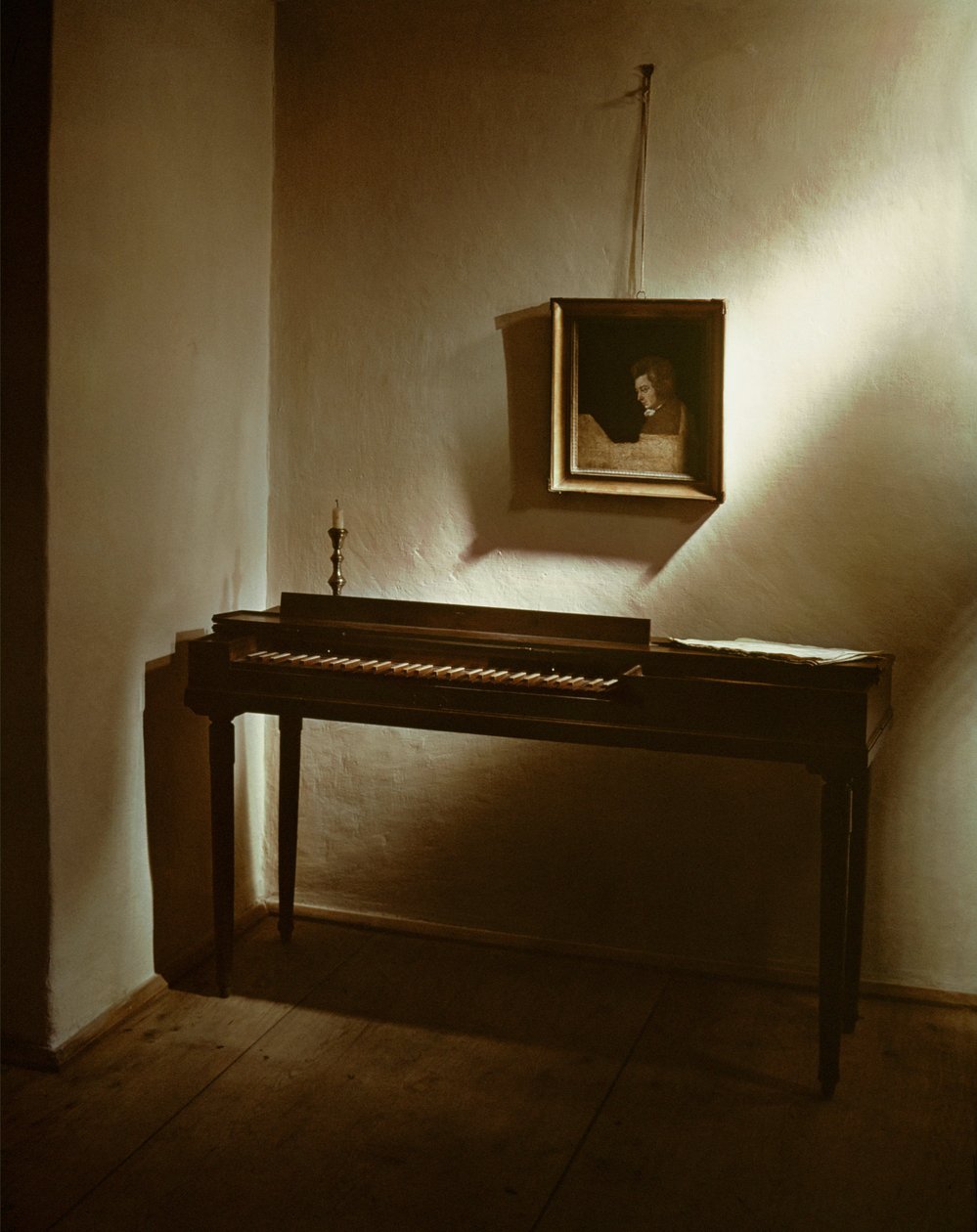 W. Le clavicorde de A. Mozart et un portrait inachevé ... - Joseph Lange