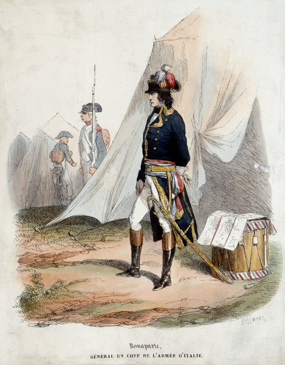 Portrait de Bonaparte (1769-1821) Chef Général de l