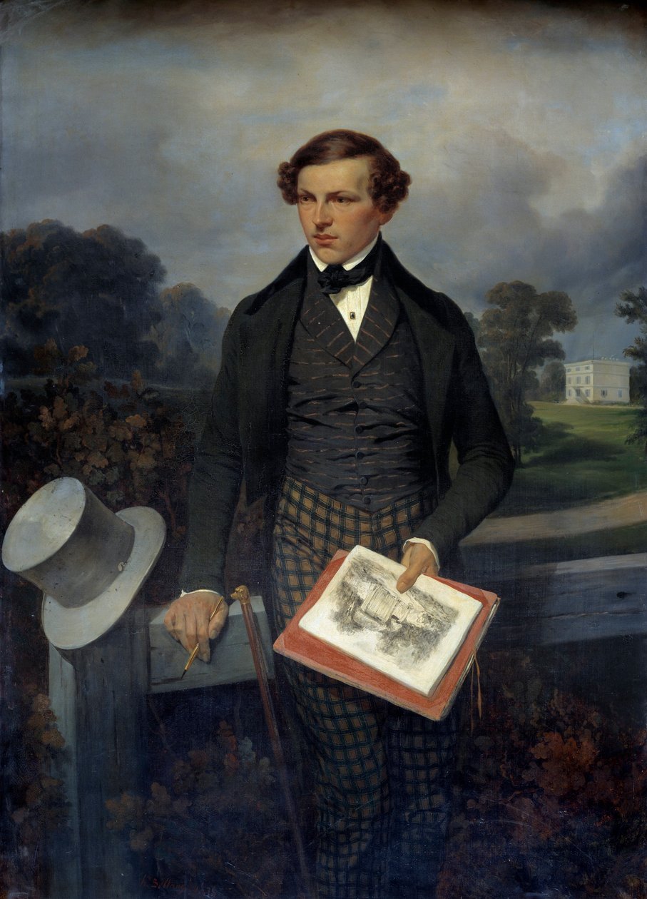 Portrait de Gustave de Maupassant, père de l