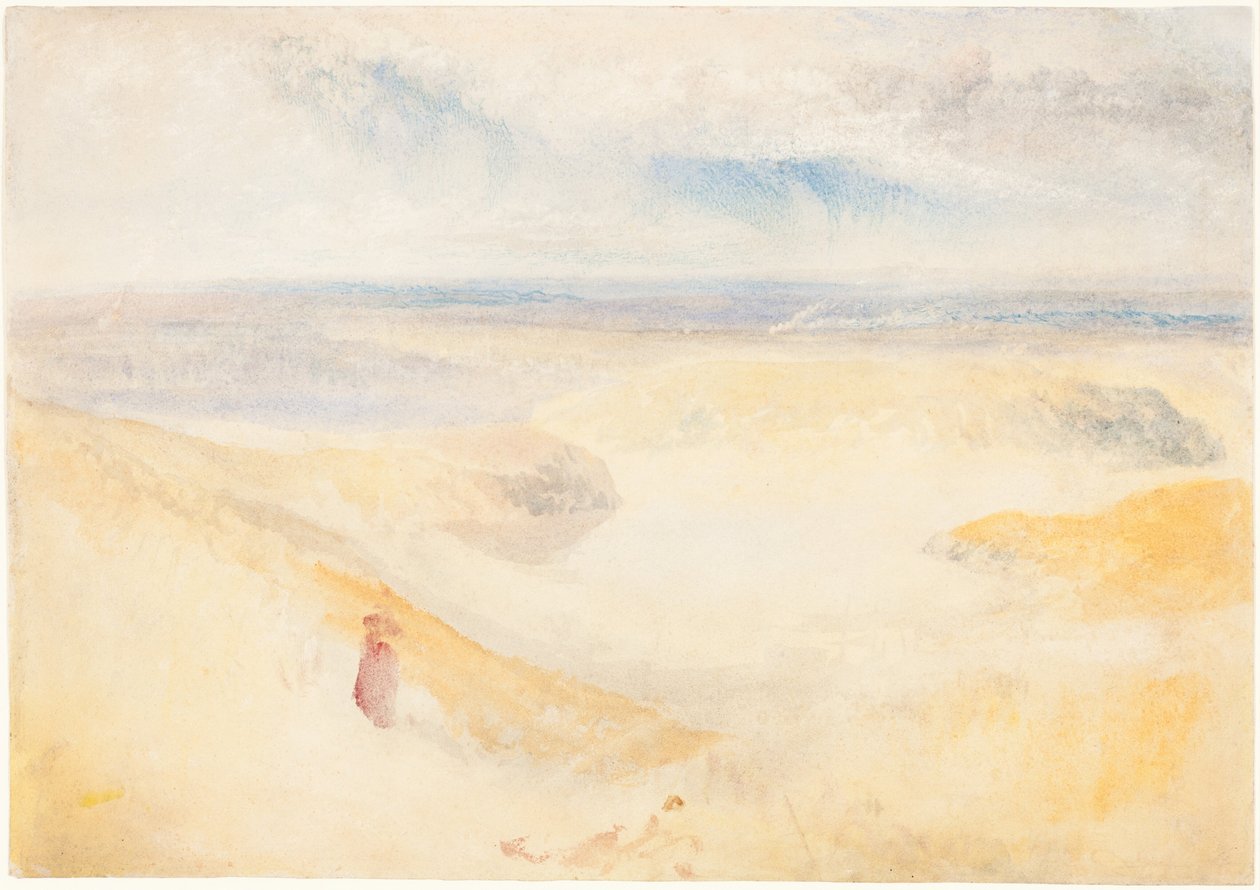 Une rivière du Yorkshire - Joseph Mallord William Turner