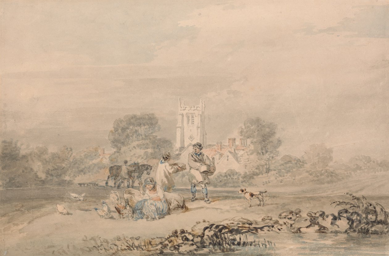 Semis automnal du grain - Joseph Mallord William Turner