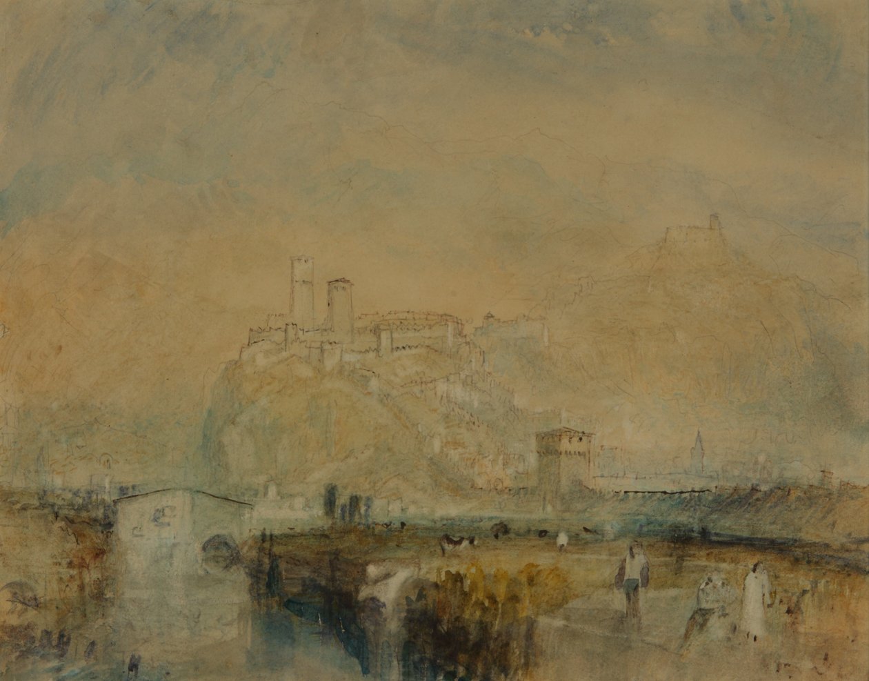 Bellinzona no. 11, Suisse, c.1843 - Joseph Mallord William Turner