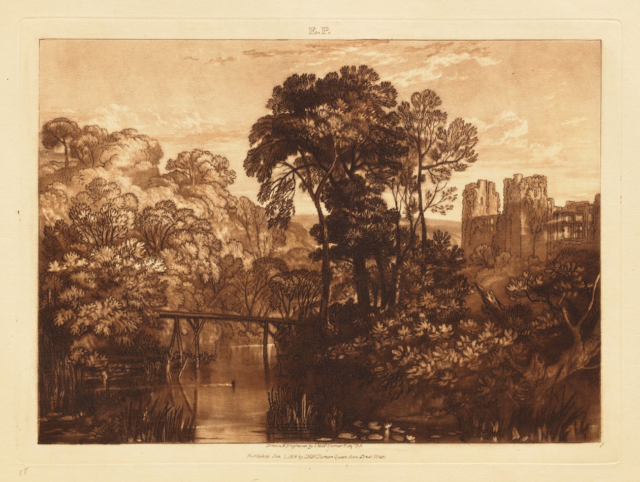 Château de Berry Pomeroy - Joseph Mallord William Turner
