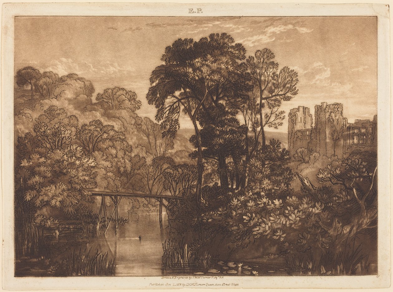 Château de Berry Pomeroy - Joseph Mallord William Turner