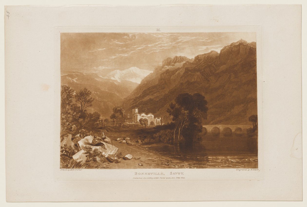 Bonneville - Joseph Mallord William Turner